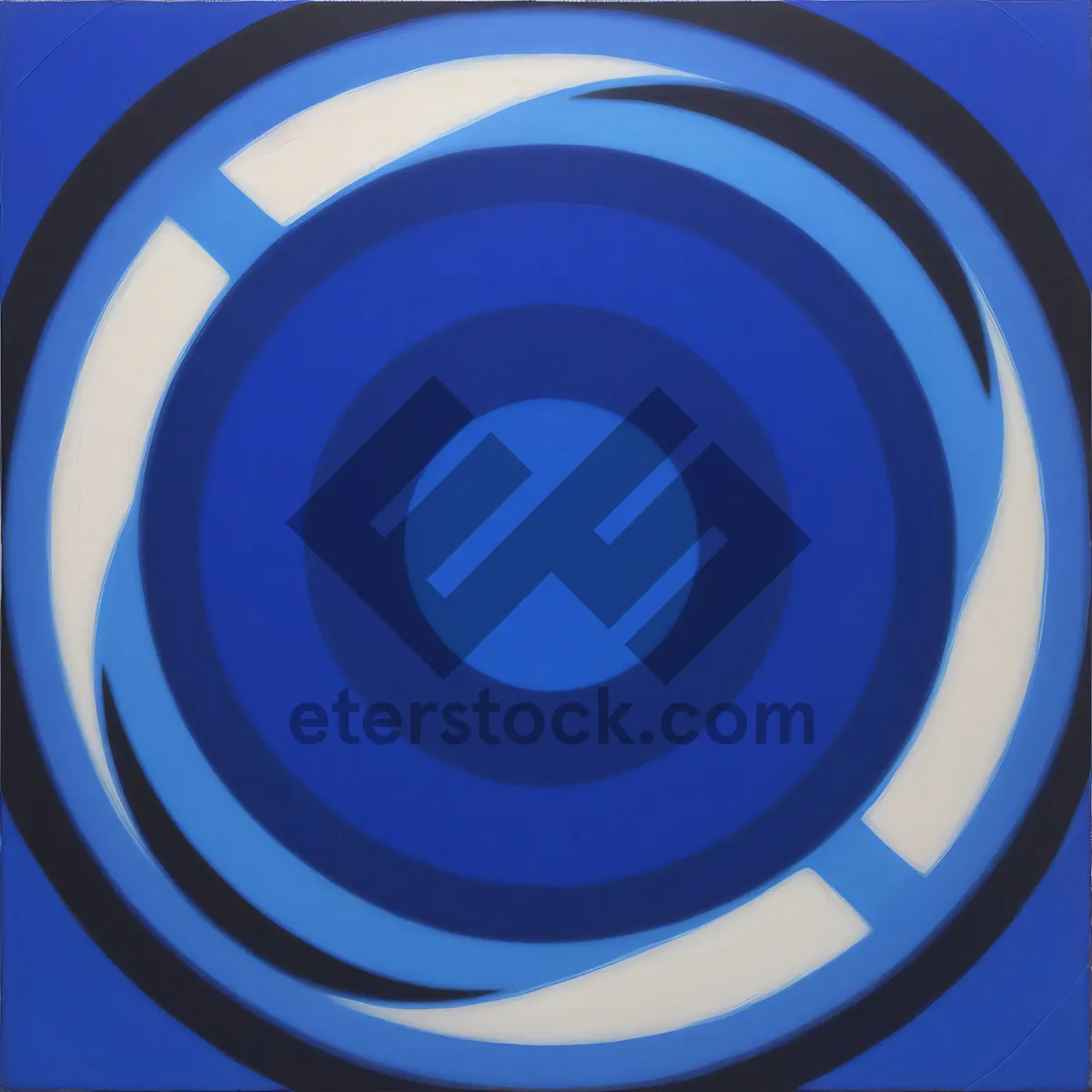 Picture of Shiny Round 3D Web Icon in Circle