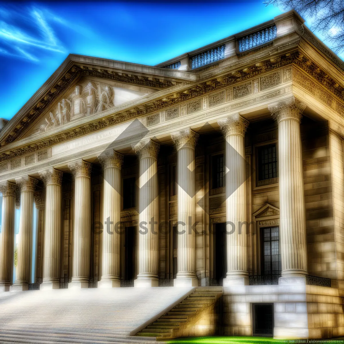 Picture of Historic Temple of Columns - Landmark Architecture