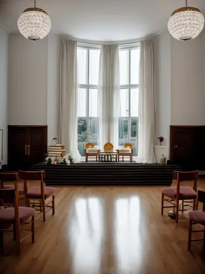 Modern Kitchen Interior with Stylish Furniture