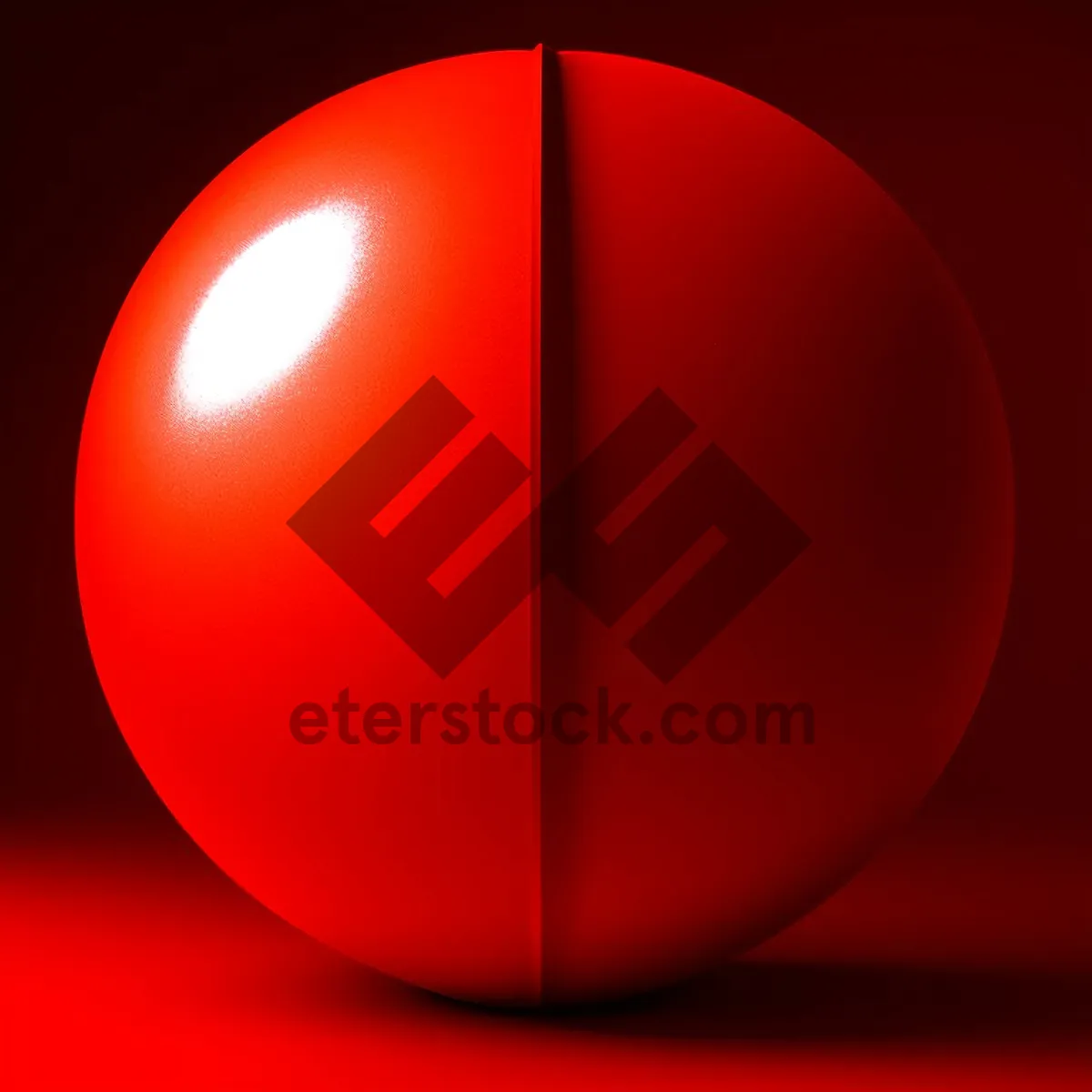 Picture of Shiny Orange Glass Button Set - Modern 3D Design