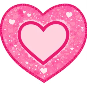 Romantic Love Heart Design Icon