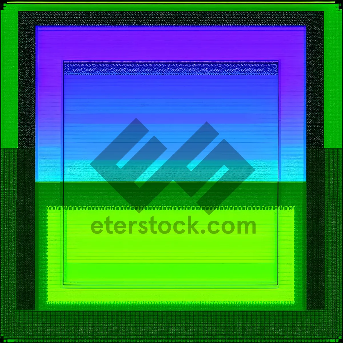 Picture of Vintage Grunge Oscilloscope Monitor - Retro Electronic Equipment Art