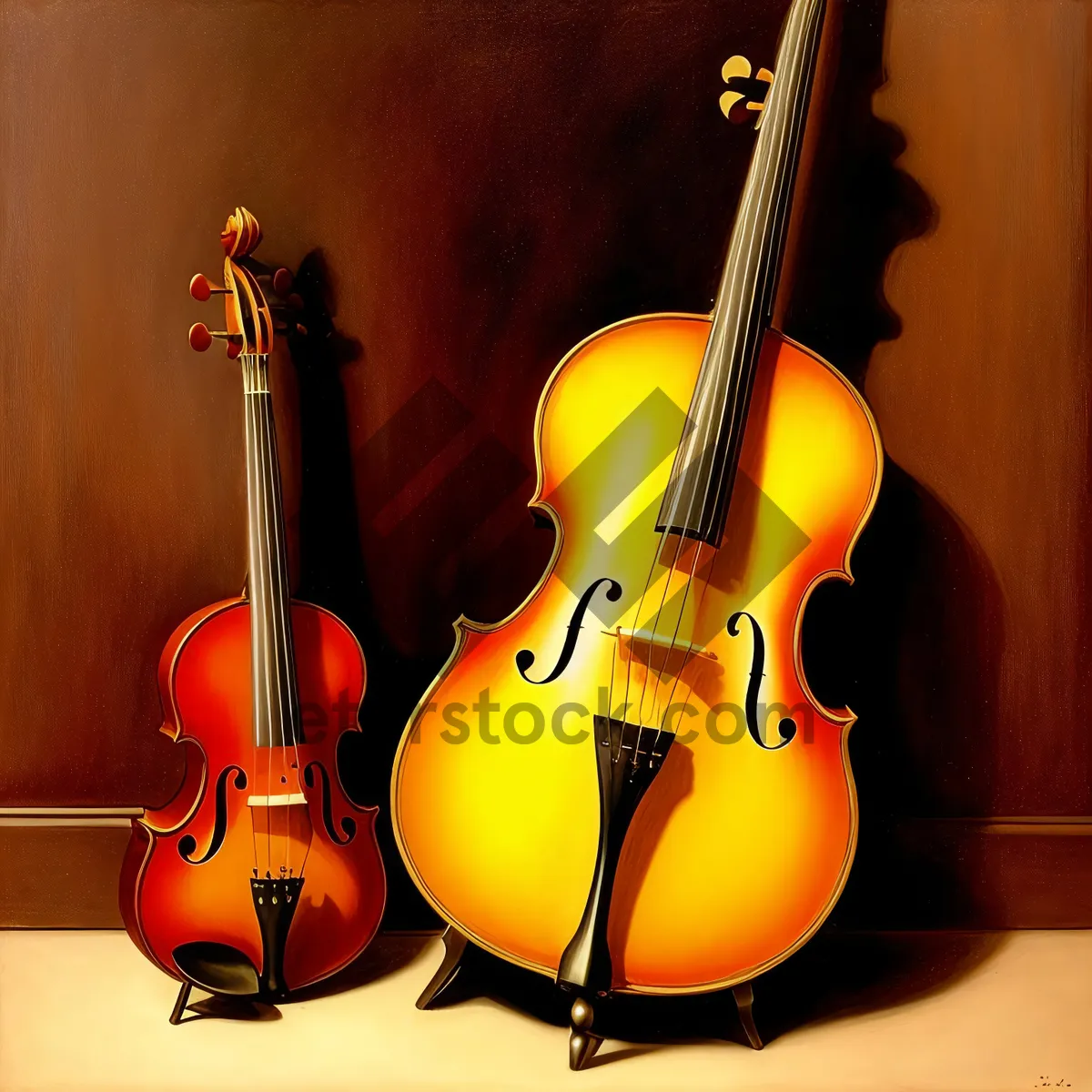 Picture of Versatile Stringed Melodies: A Musical Ensemble