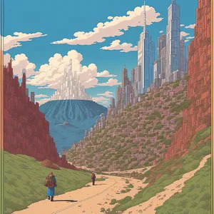 Majestic Valley Landscape Puzzle