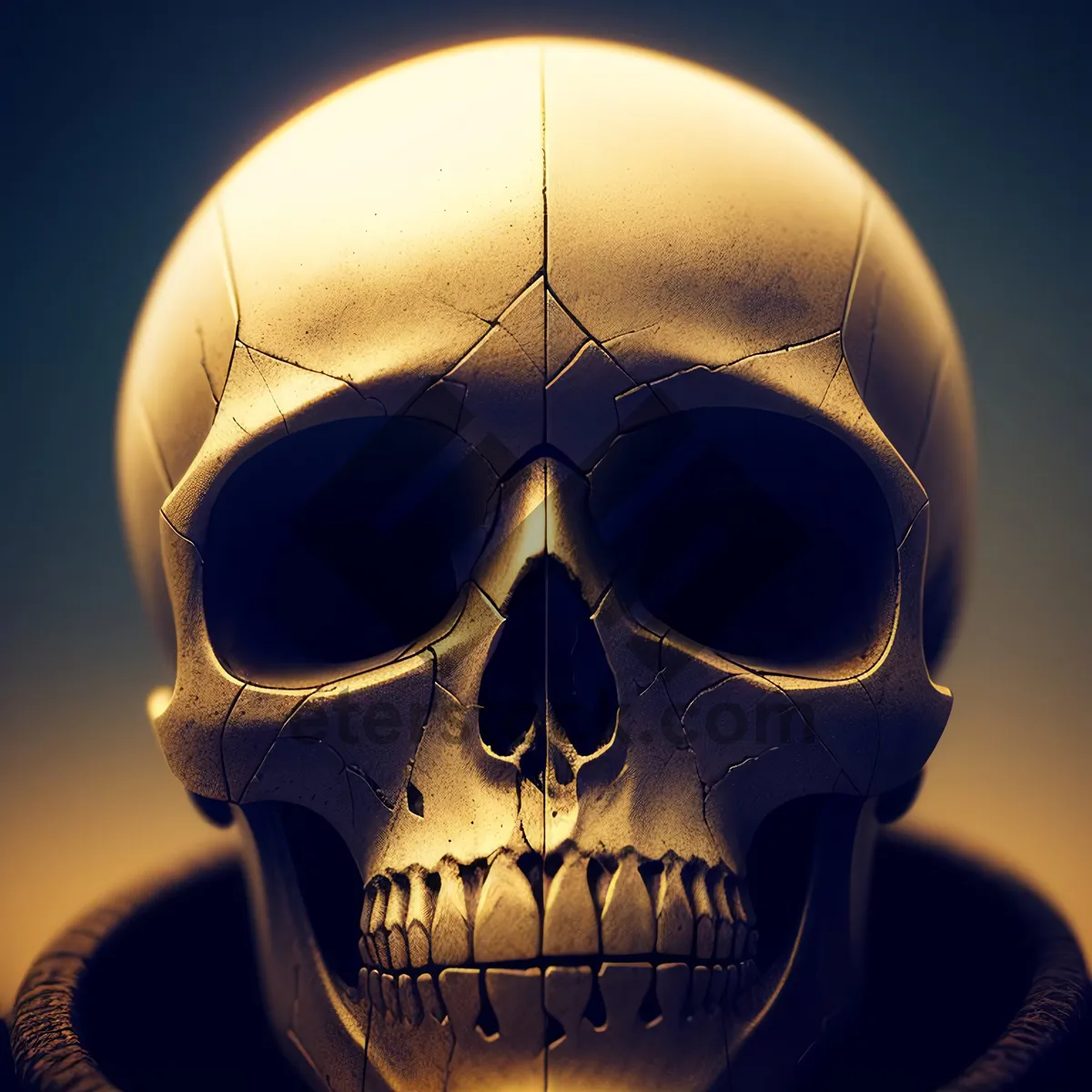 Picture of Skull and Bones: A Gruesome Pirate's Mask of Death