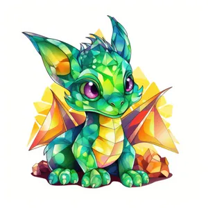 Colorful graphic cartoon design