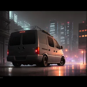 Fast Nighttime Urban Van Transportation