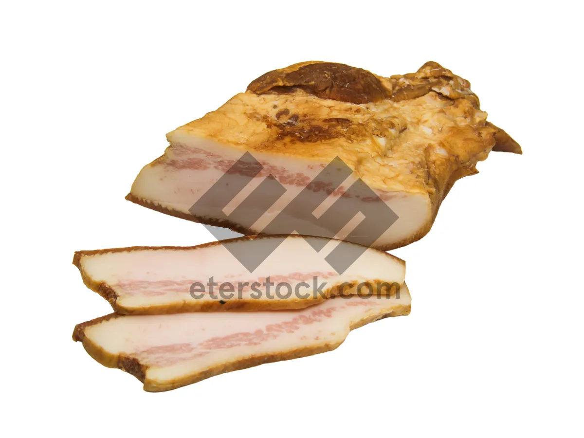 Picture of Fresh Ham and Cheese Sandwich with Lettuce