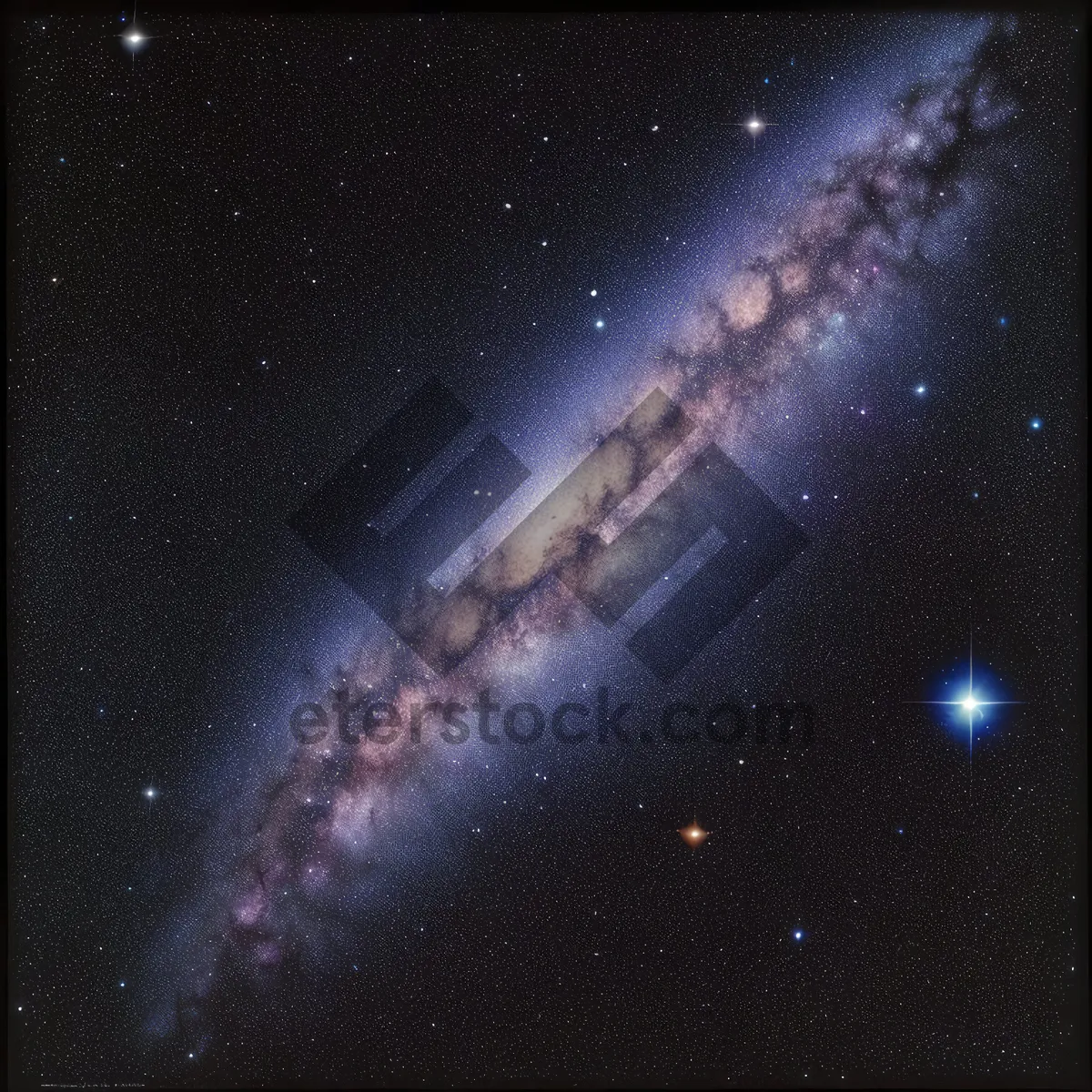 Picture of Dark Space Galaxy Fantasy Celestial Body Wallpaper