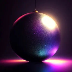 Glowing Glass Sphere Design - Shiny 3D Ball Icon