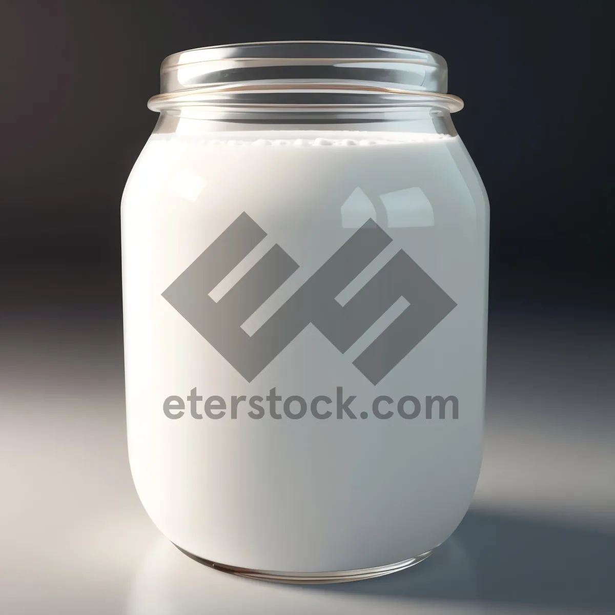 Picture of Conserve Glass Jar with Healthy Milk Drink