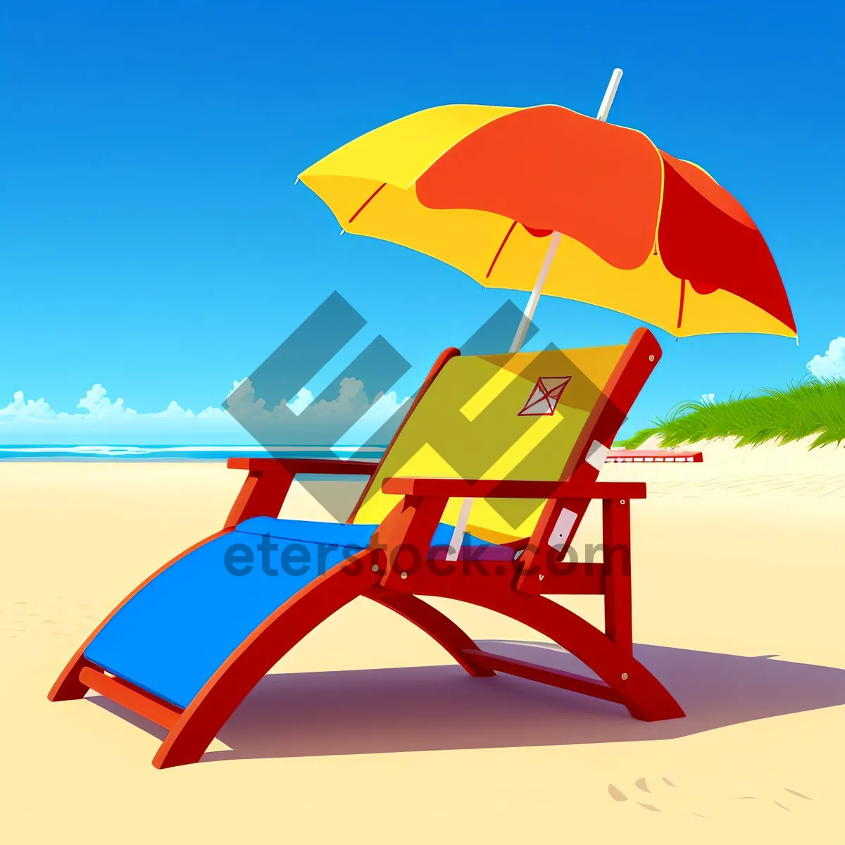Picture of Rainy Day Shield: Umbrella Providing Weather Protection
