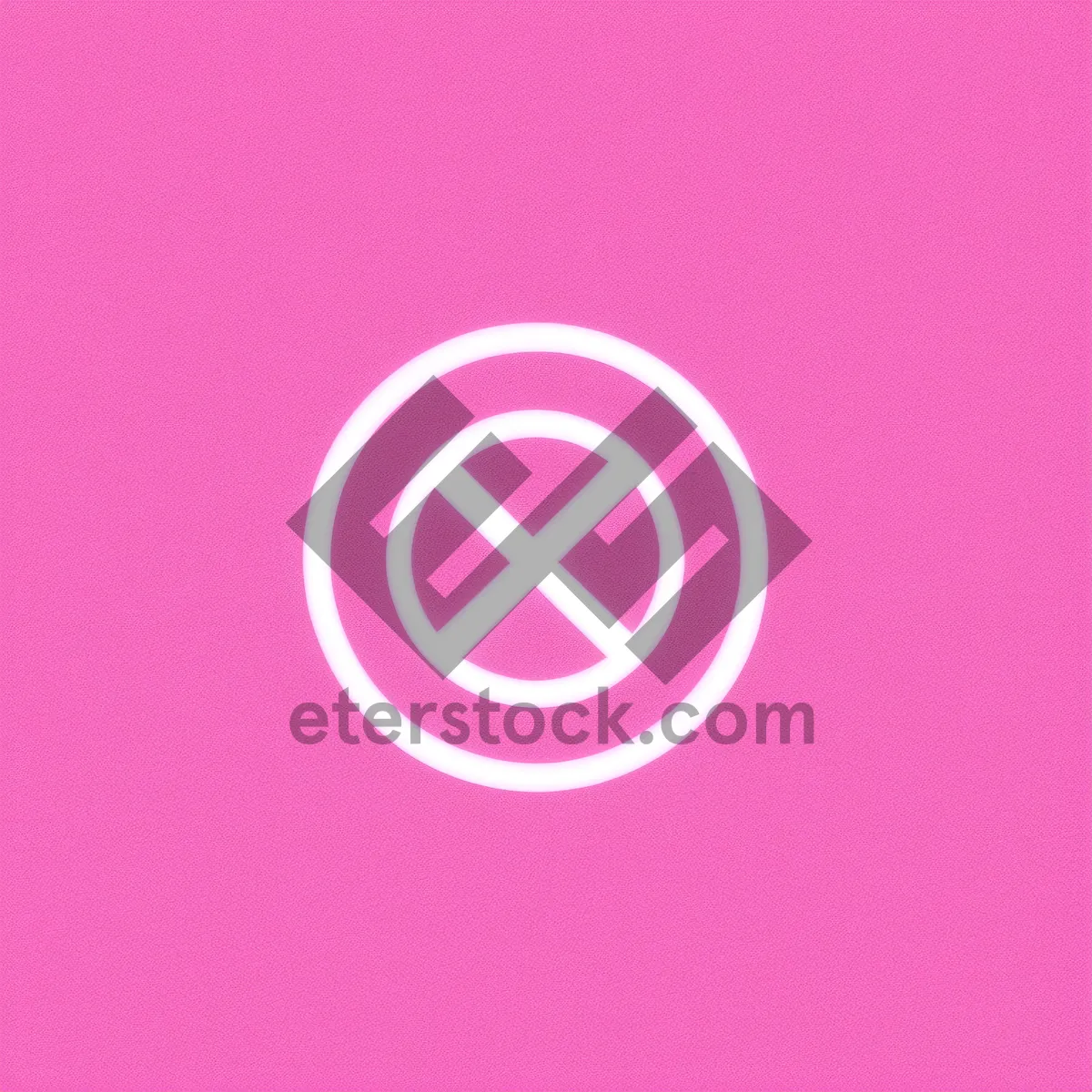 Picture of Floral Pink Swirls: Creative Retro Graphic Wallpaper Design