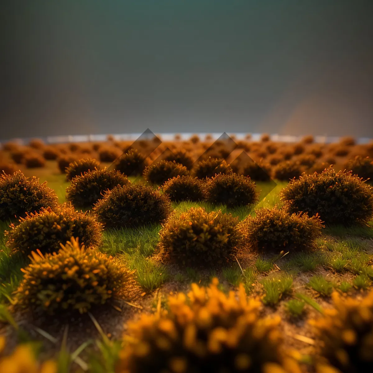 Picture of Vibrant Sunflower in Summer Garden