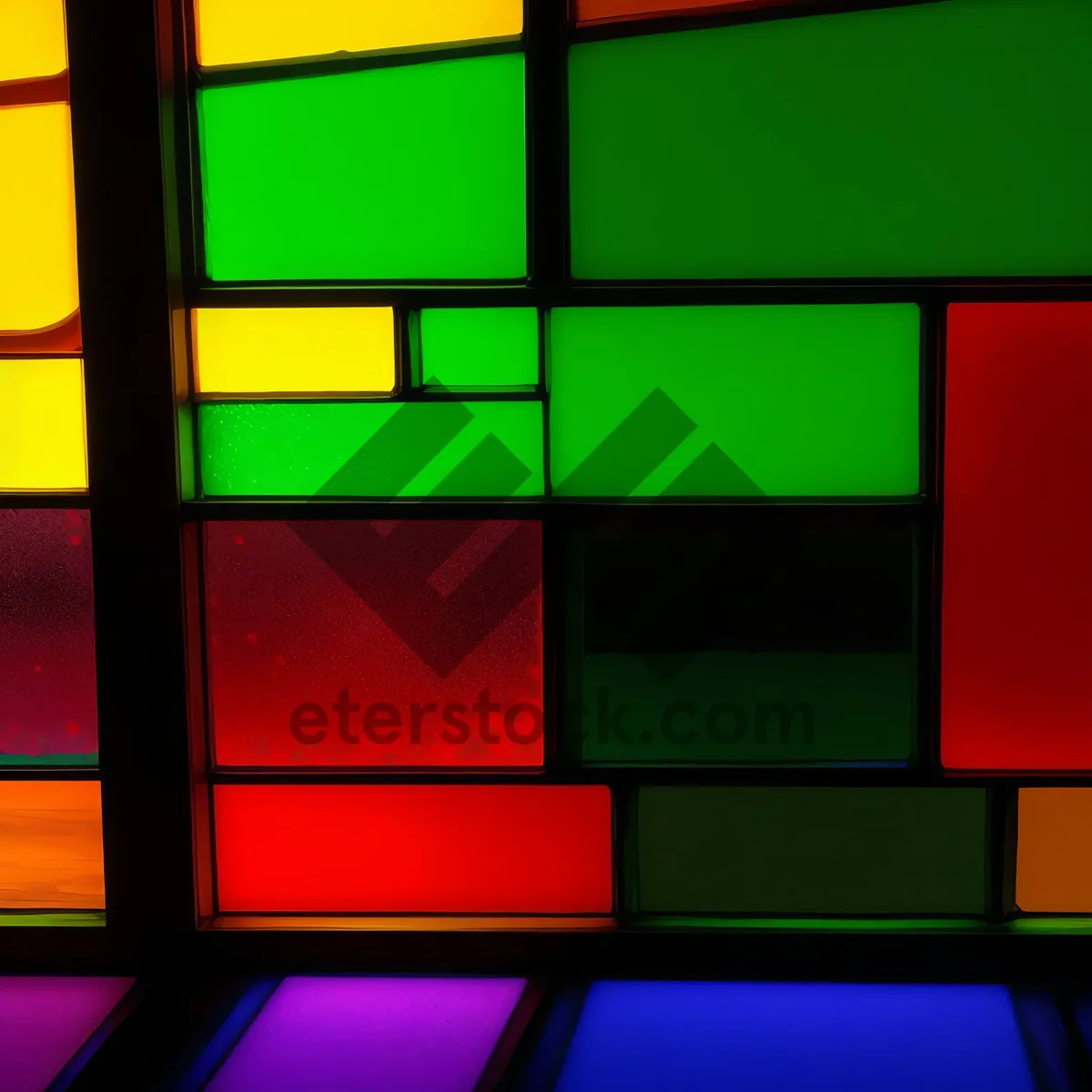 Picture of Modern Colorful Grid Design