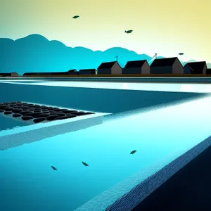 Sunny Beach Getaway with Turquoise Seascape