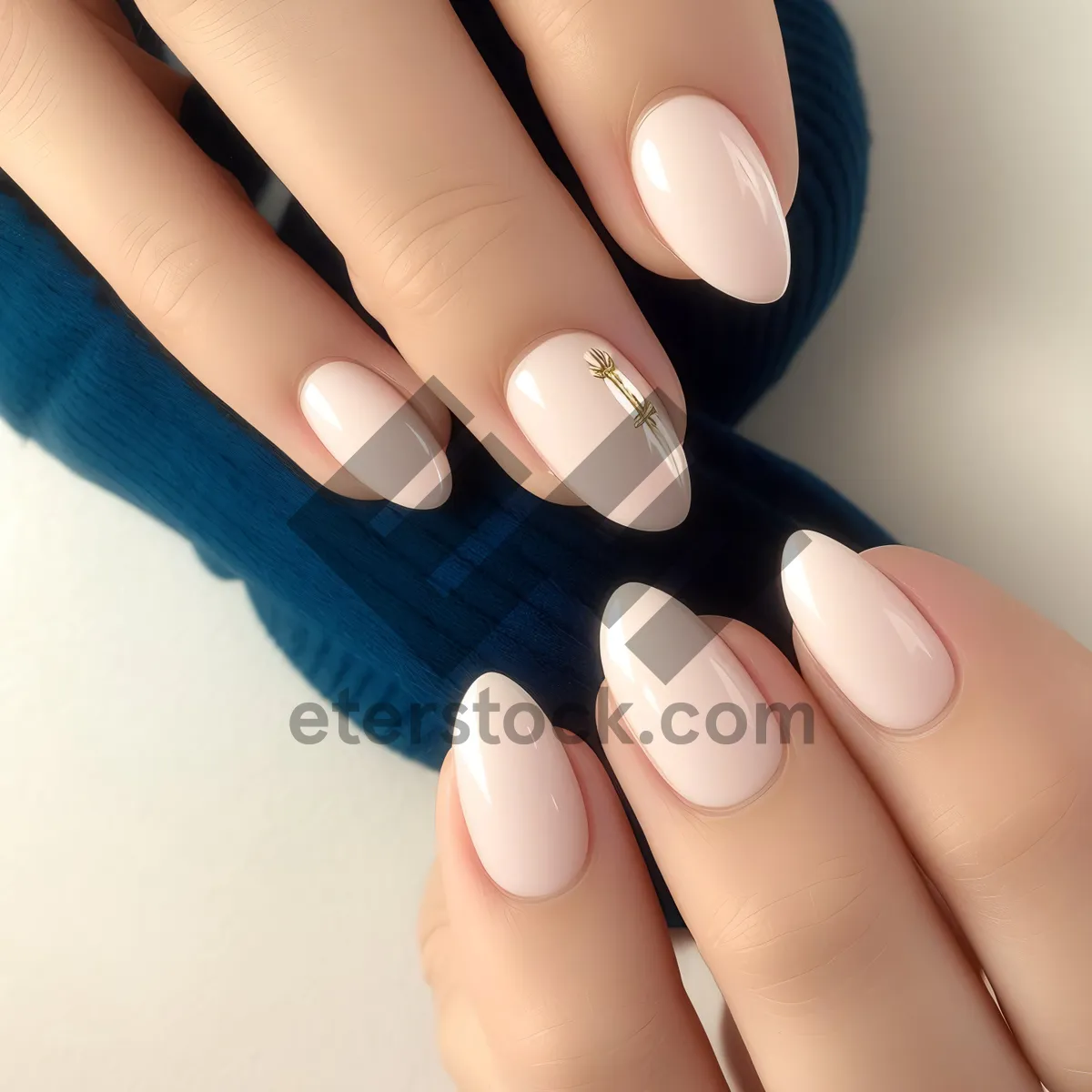 Picture of Close-Up Hand Manicure: Healthy Skin and Nail Care