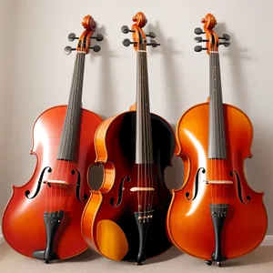 Musical Stringed Instruments: Violin, Guitar, Cello, Viola, Bass