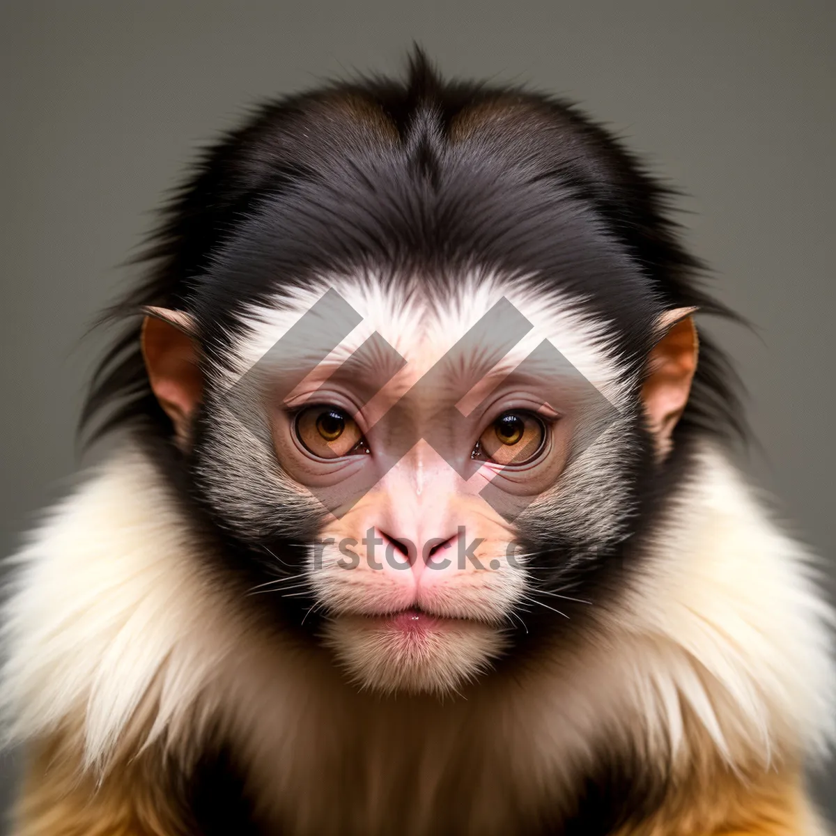 Picture of Adorable Baby Monkey with Expressive Eyes