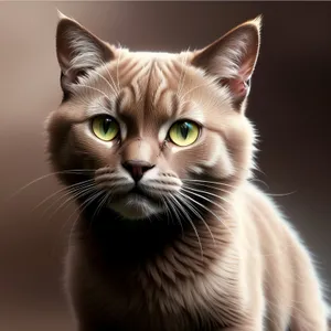 Adorable Young Tabby Cat with Curious Whiskers