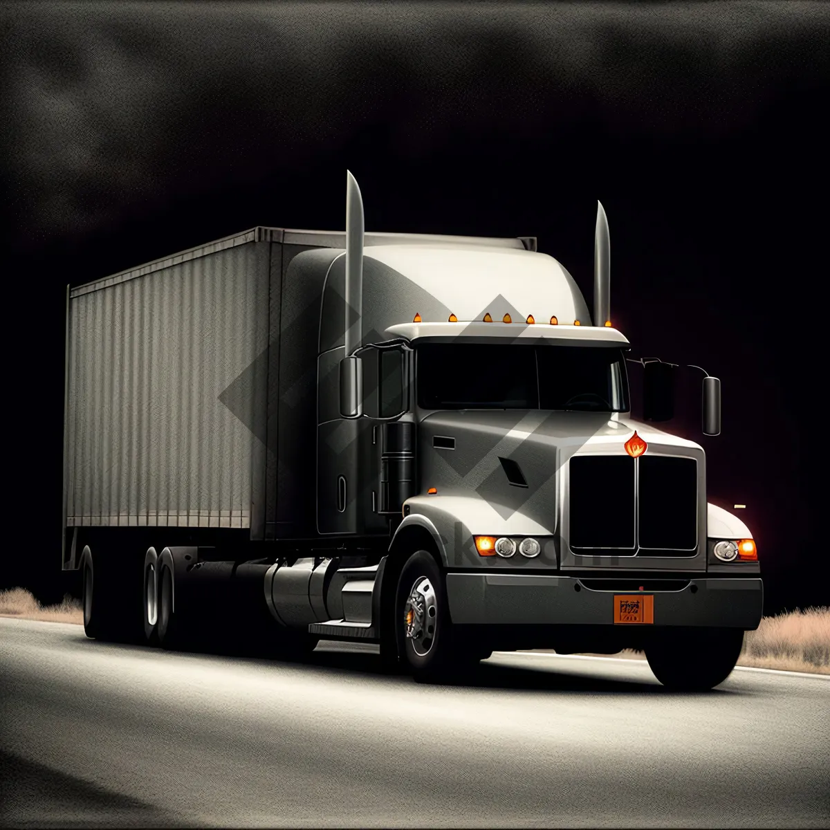 Picture of Trucking Transport - Efficient Freight Delivery on Highways