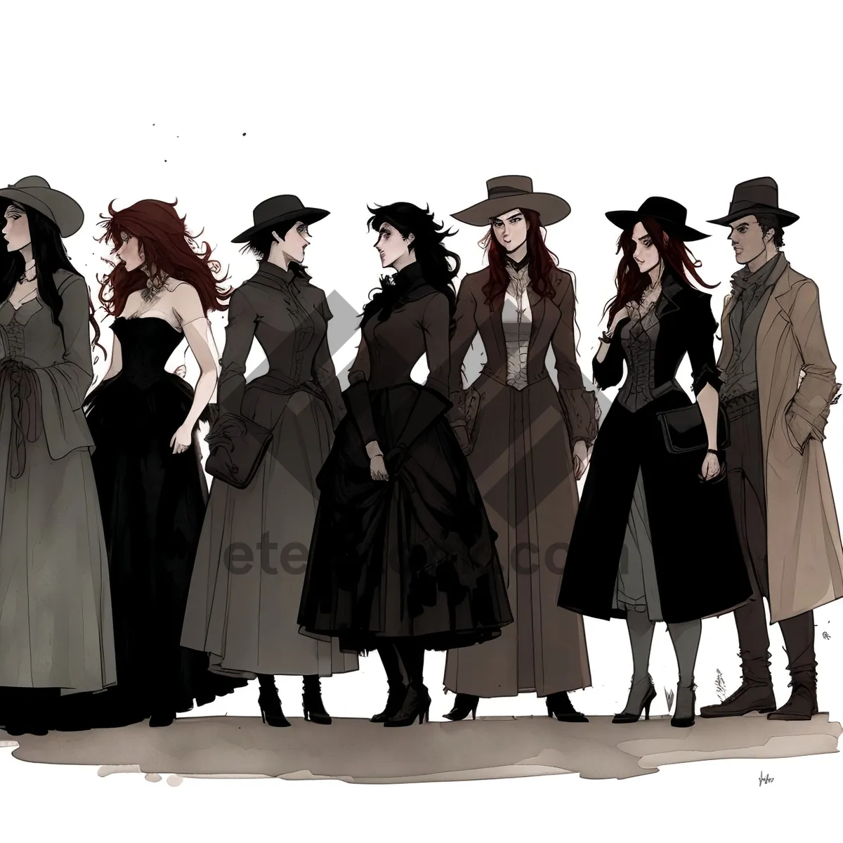 Picture of Happy business team with male and female professionals.