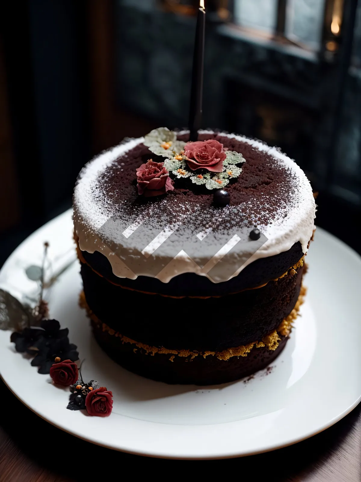 Picture of Decadent Chocolate Cupcake with Creamy Icing