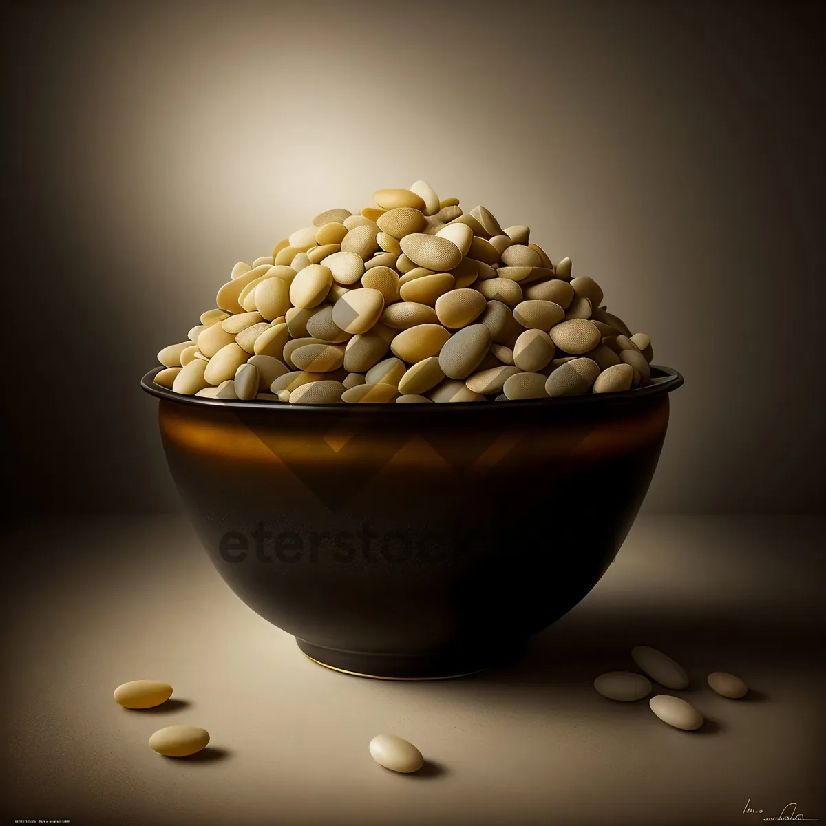 Picture of Nutritious Brown Bean Bowl for Healthy Breakfast