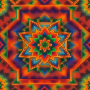 Vibrant Kaleidoscope of Colorful Abstract Patterns