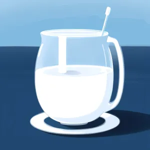 Drink Icon: Tea Cup in Glass