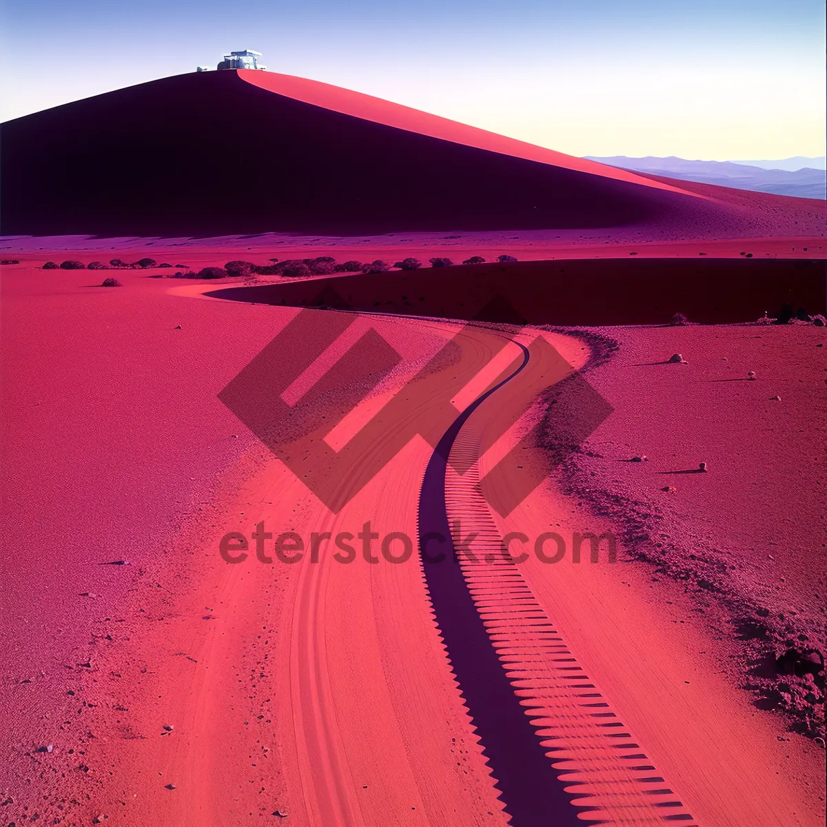 Picture of Sunset Dune Adventure: A Scenic Desert Landscape