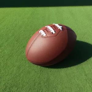 Vibrant Soccer Ball on Green Grass