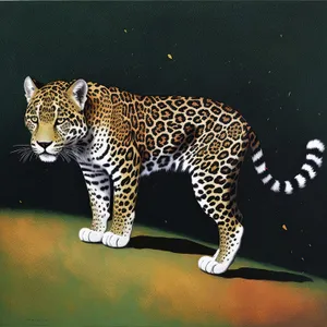 Wild Leopard - Majestic Jungle Predator