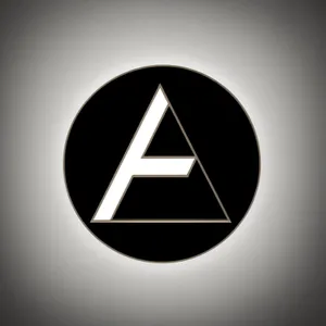 Modern Metallic Web Button: Bright Shiny Circle