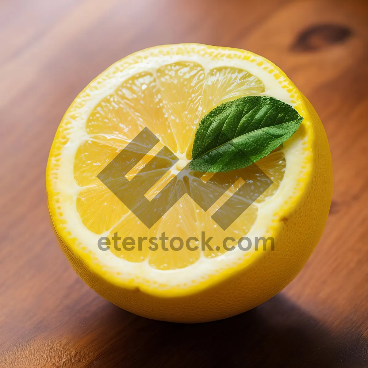 Picture of Refreshing Citrus Orange Lemonade Slice with Ice