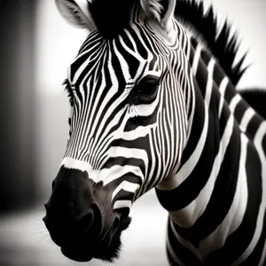 Striped Zebras Grace South Safari Park