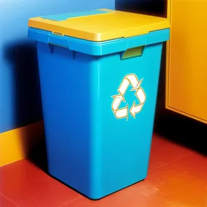 Recyclable Plastic Container Box