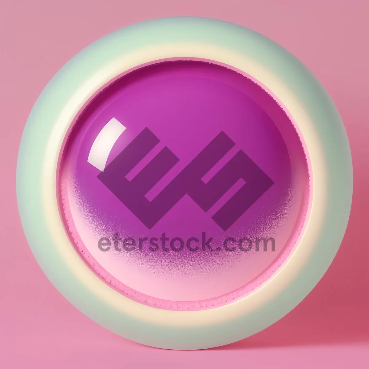 Picture of Shiny Circle Web Button Icon