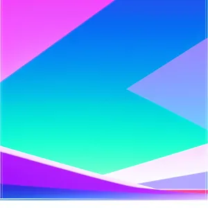 Colorful Geometric Gradient Artwork