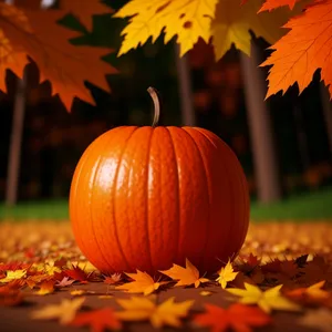 Colorful Autumn Harvest: Festive Pumpkin and Squash