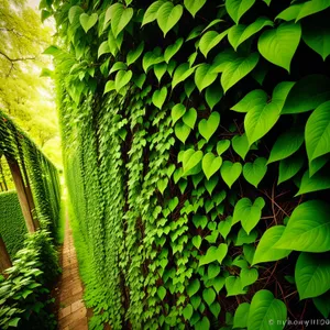 Lush Green Forest Fern - Vibrant and Serene