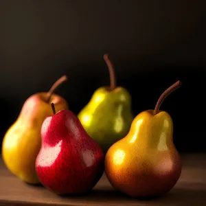 Juicy Yellow Pear, a Sweet and Healthy Snack