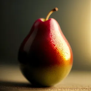 Juicy Yellow Pear: Fresh, Ripe, and Delicious!