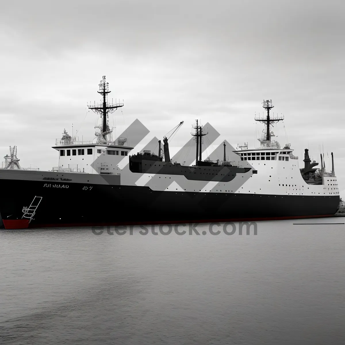 Picture of Maritime Cargo Transport at Seaport