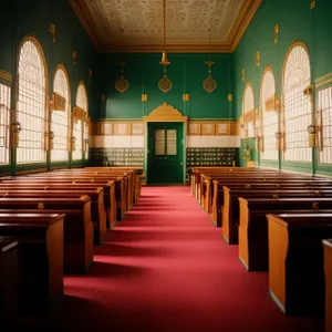 Stunning architectural beauty in a historic cathedral