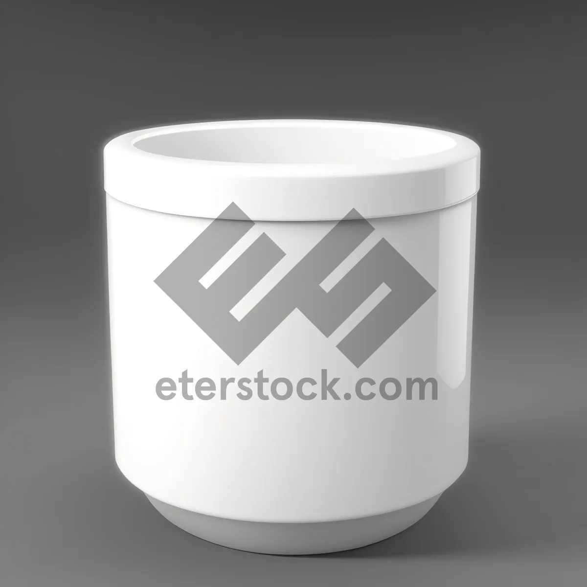 Picture of Empty Coffee Cup on Kitchen Counter