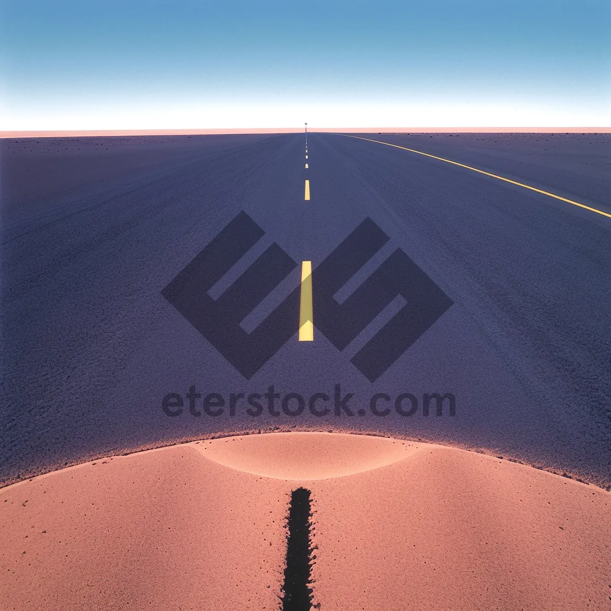 Picture of Sweeping Sands: Endless Dunes and Vast Sky