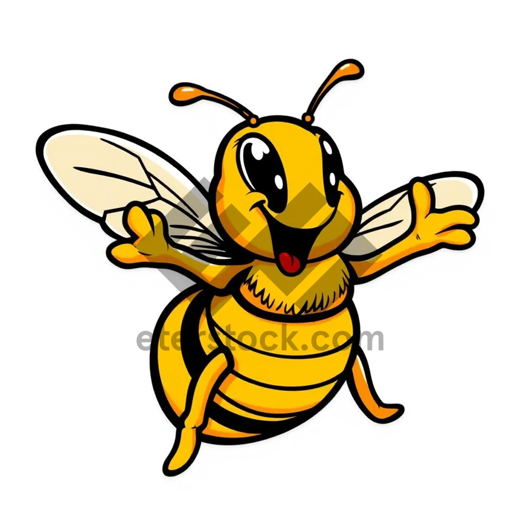 Picture of Cartoon animal clip art illustration.