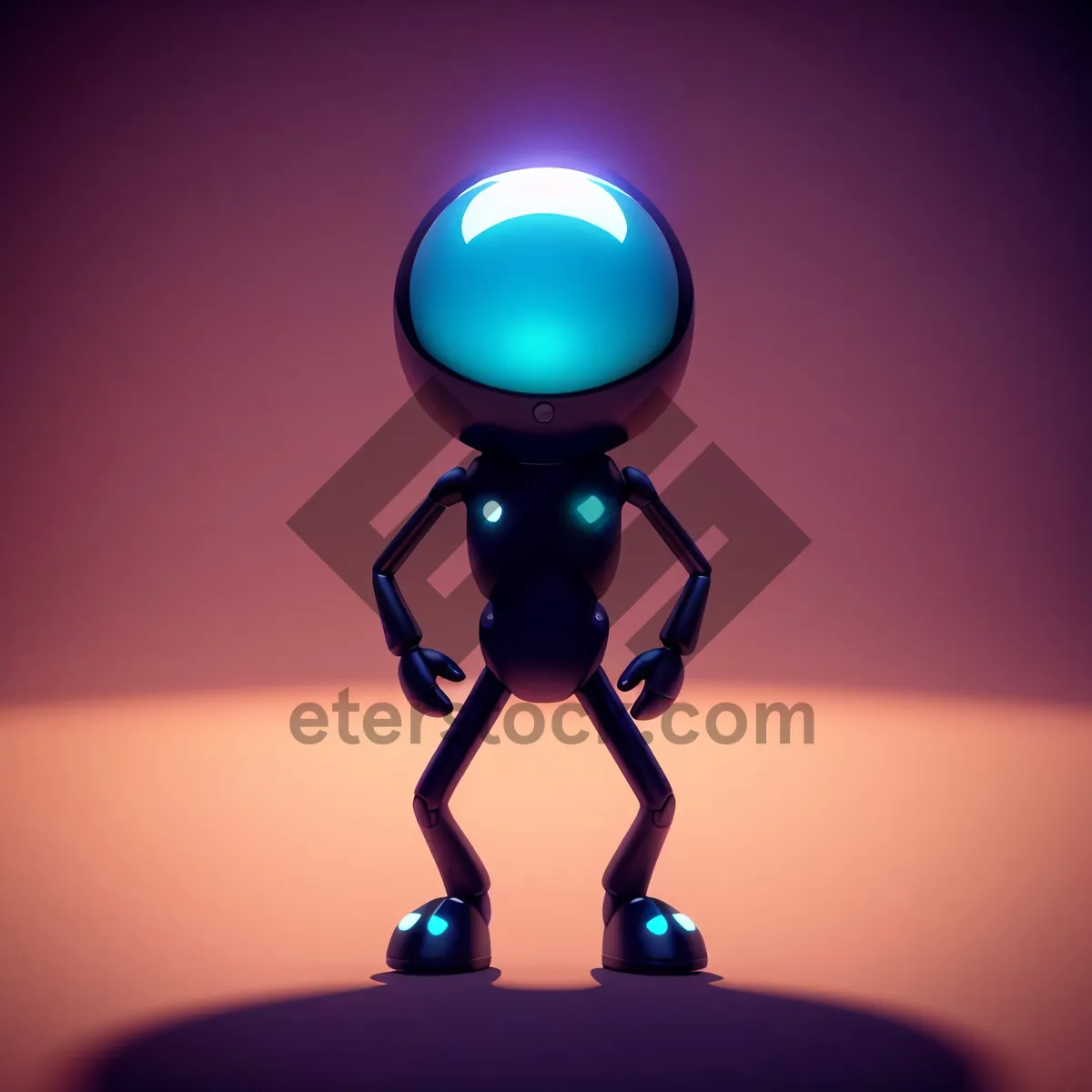 Picture of 3D Business Icon Man