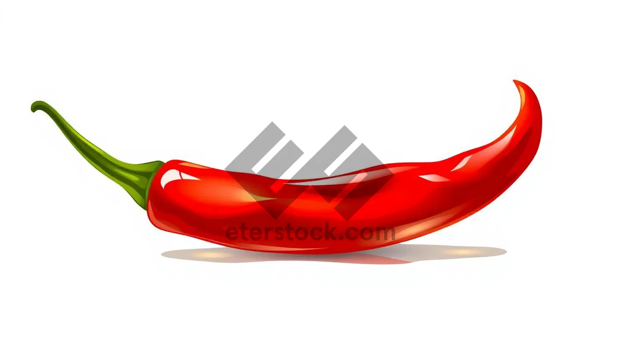 Picture of Colorful sweet pepper design in unique shape.